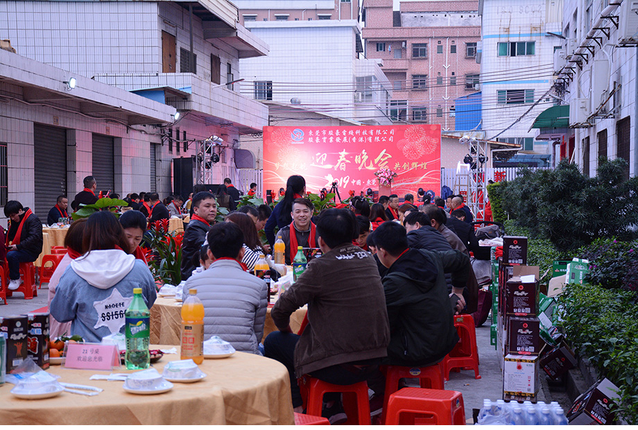 PA尊龙凯时电线年会现场